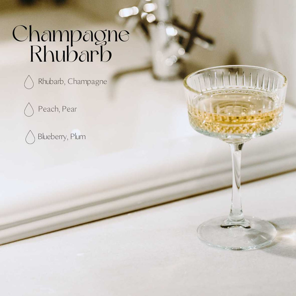 Champagne Rhubarb Car Diffuser – Elevate Your Drive with Luxury by Candledust at www.brixbailey.com