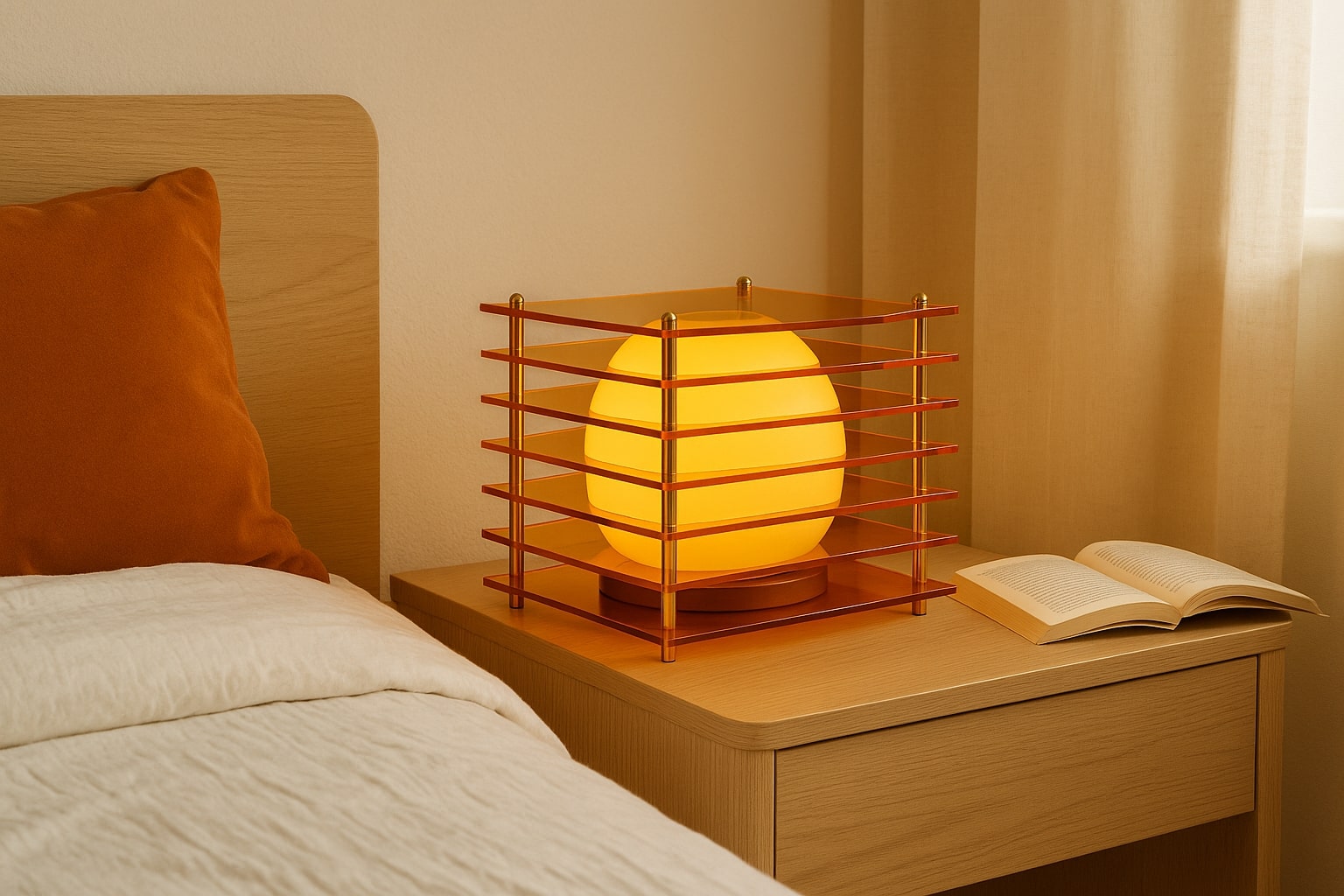 Aurora Halo Cube Light