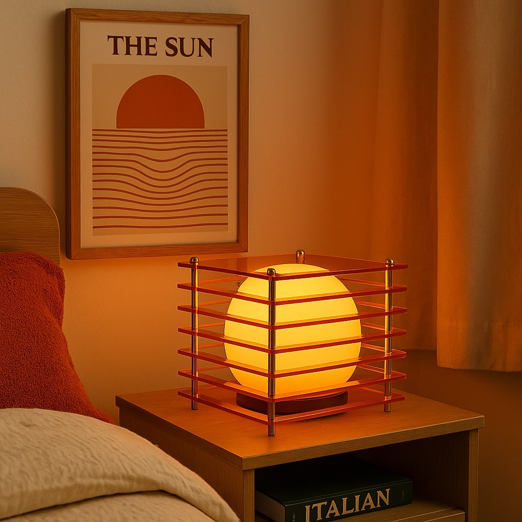 Aurora Halo Cube Light