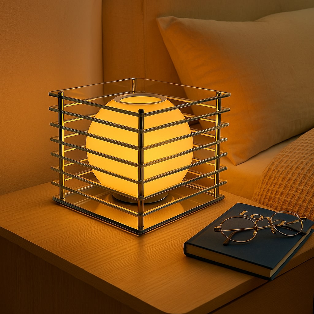 Aurora Halo Cube Light