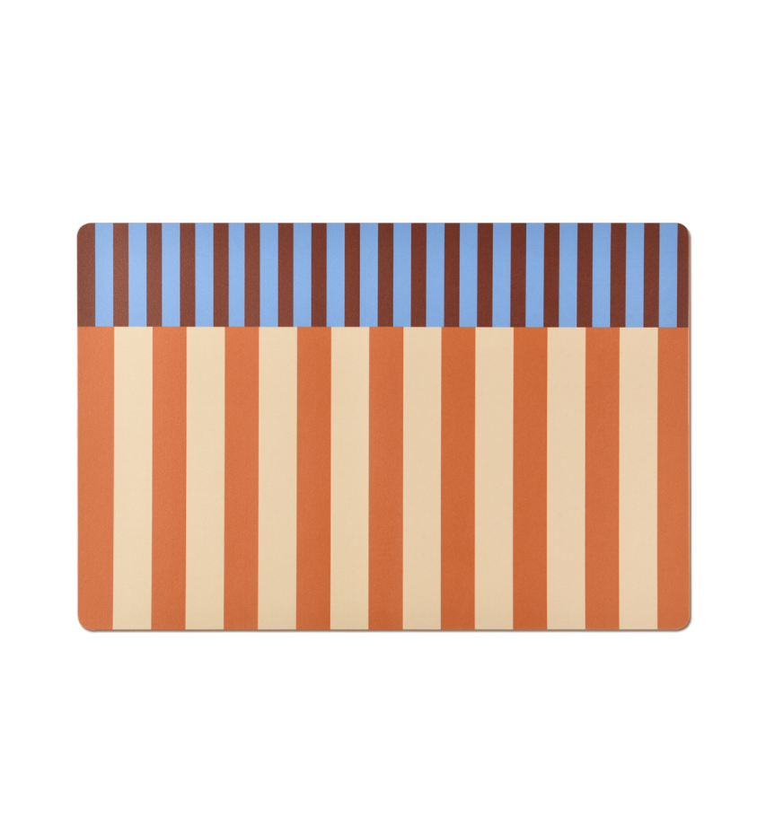 Citron Artistic Leather Placemats