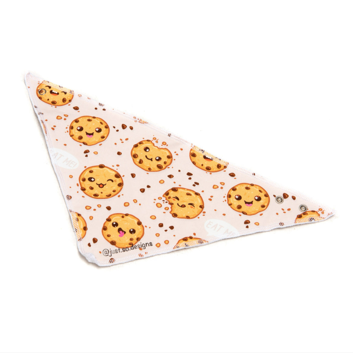 Cookies Dribble Bib in Cotton Jersey