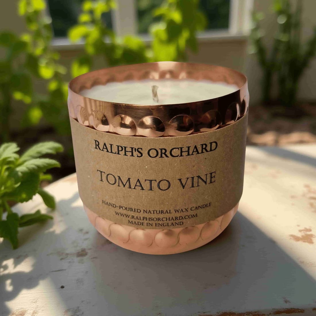 Decorative Copper Candles in Classic Fragrances