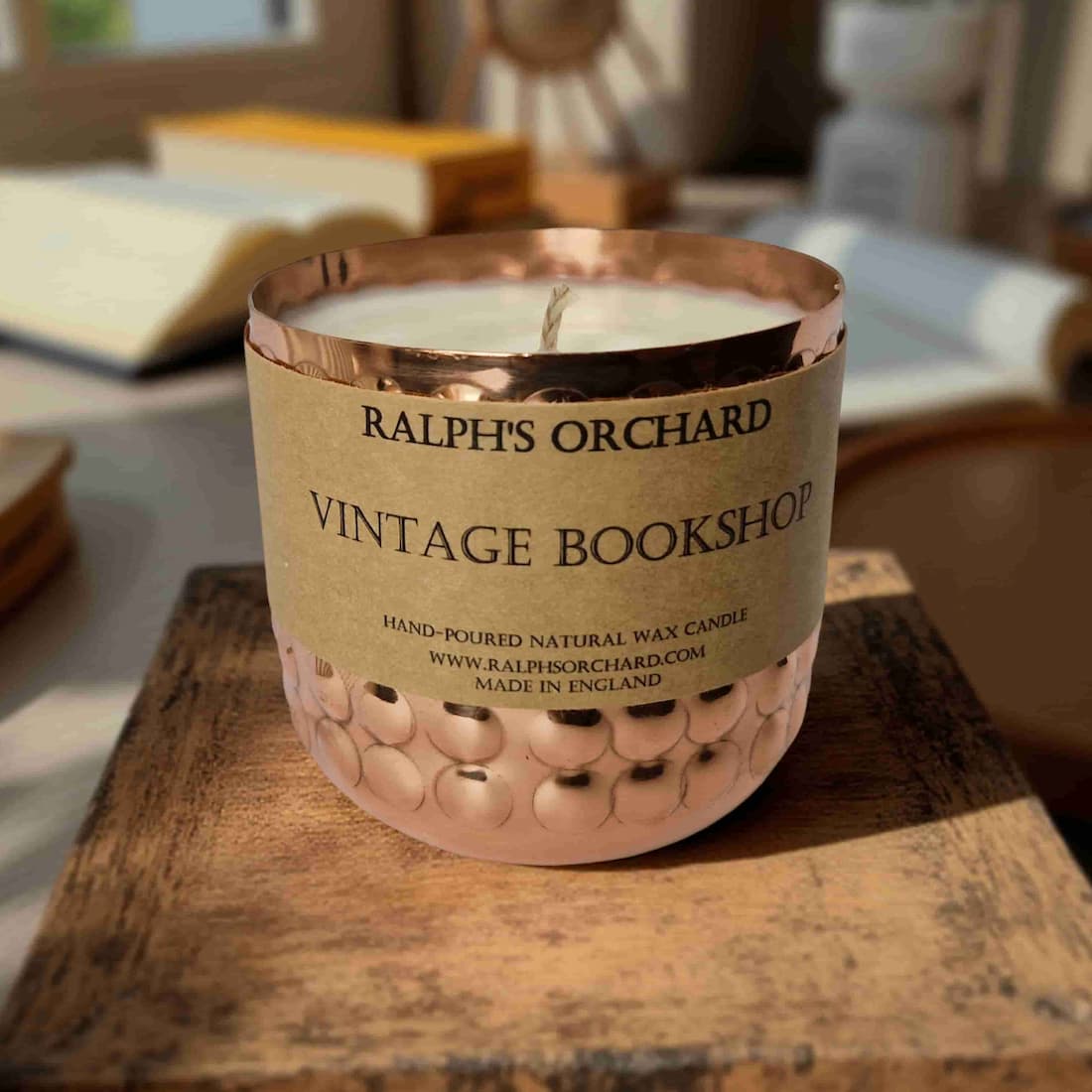 Decorative Copper Candles in Classic Fragrances