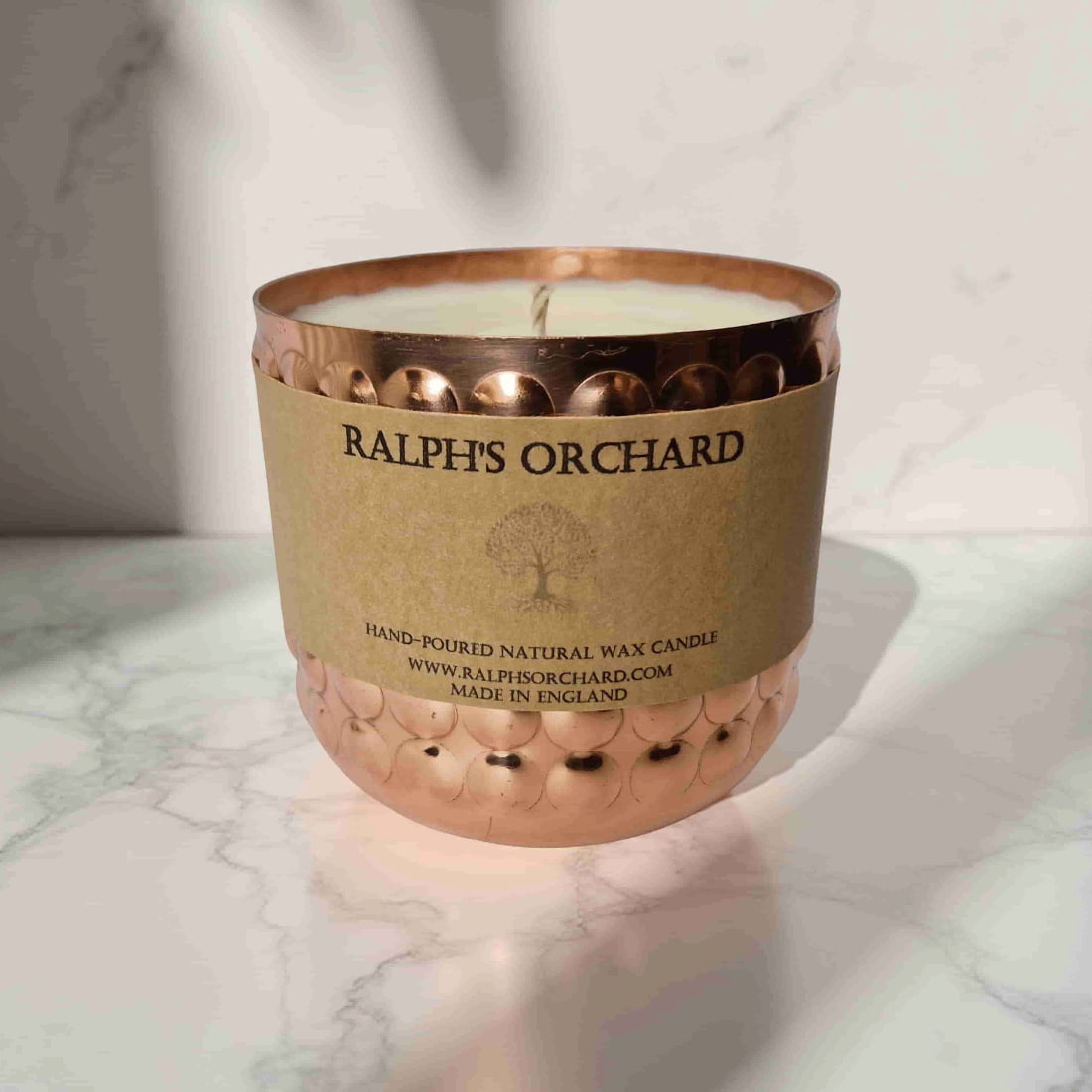 Decorative Copper Candles in Classic Fragrances