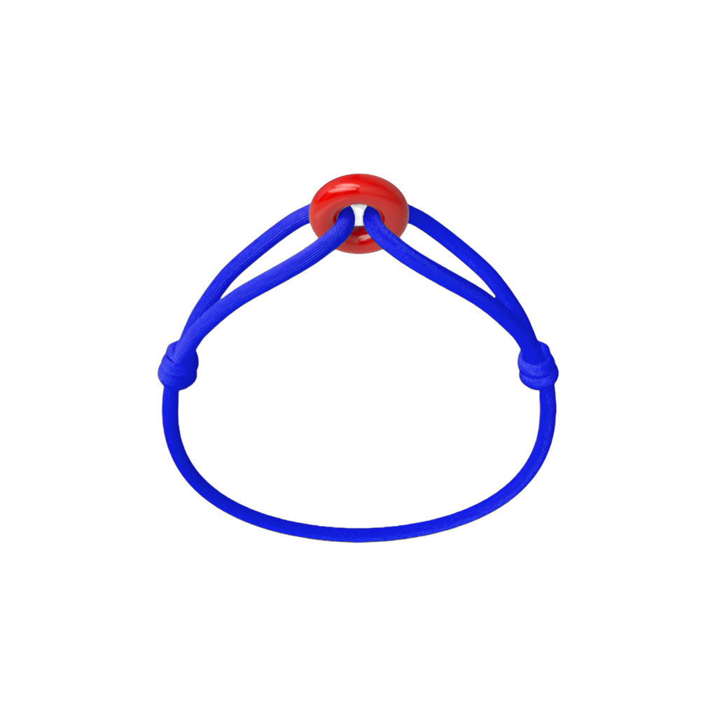 Coral Soho Cord Bracelet