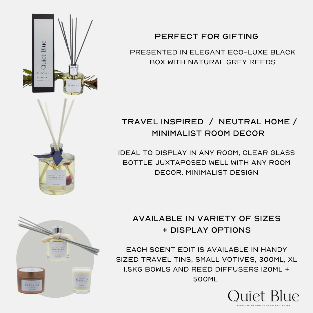 Reed Diffuser 500ml Greek Basil and Lime XL