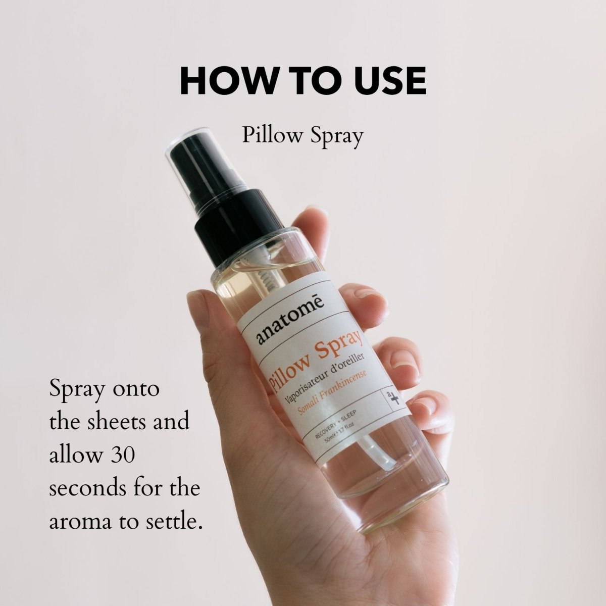 Frankincense Pillow Spray for Deep Sleep