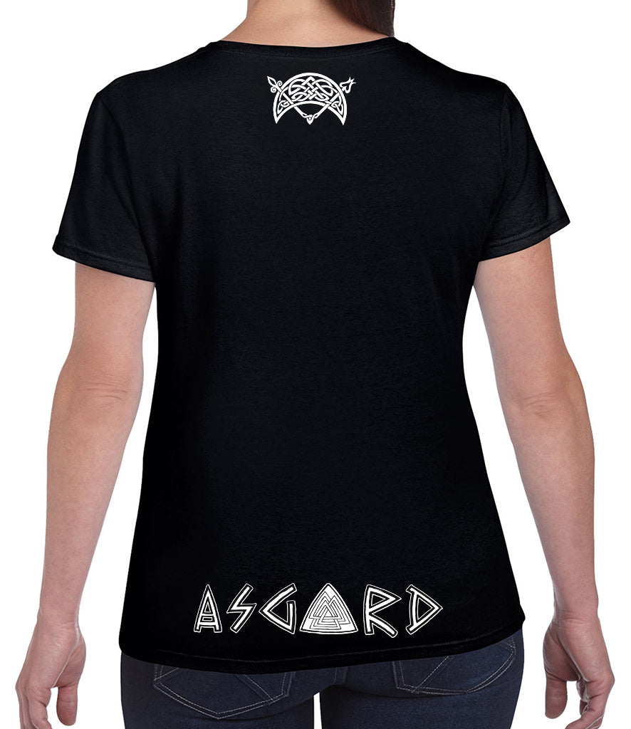Ladies Pictish Crescent And V Rod T-shirt
