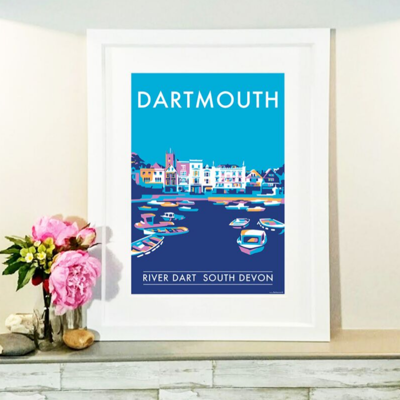 Dartmouth Harbour Print and Poster