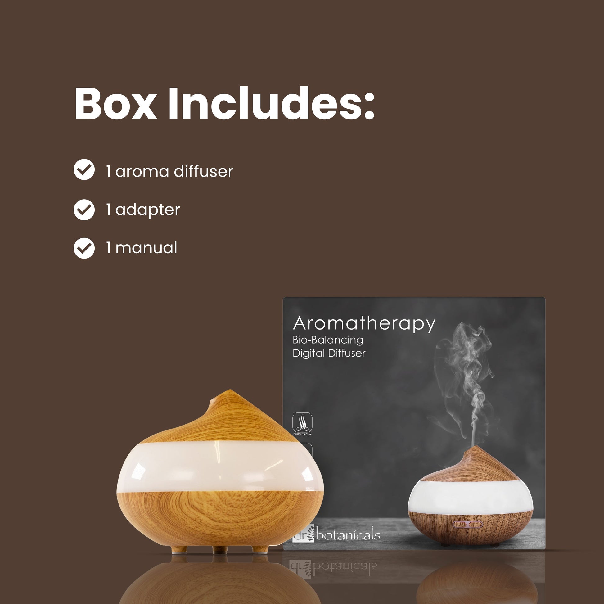 Sensory Spa Diffuser with Clear Panel and USB Power