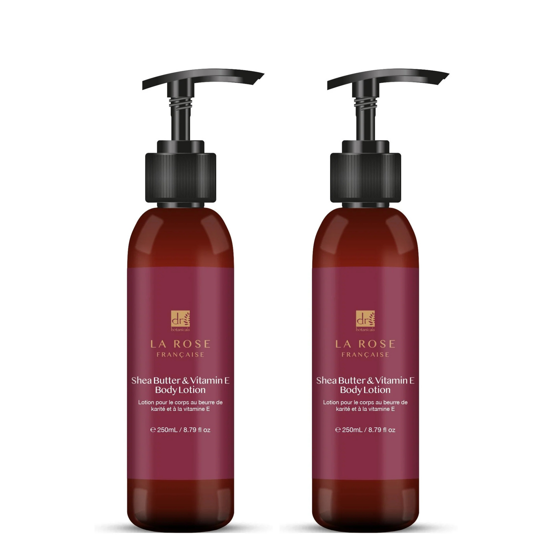 La Rose Francaise Body Lotion 250ml Twin Pack