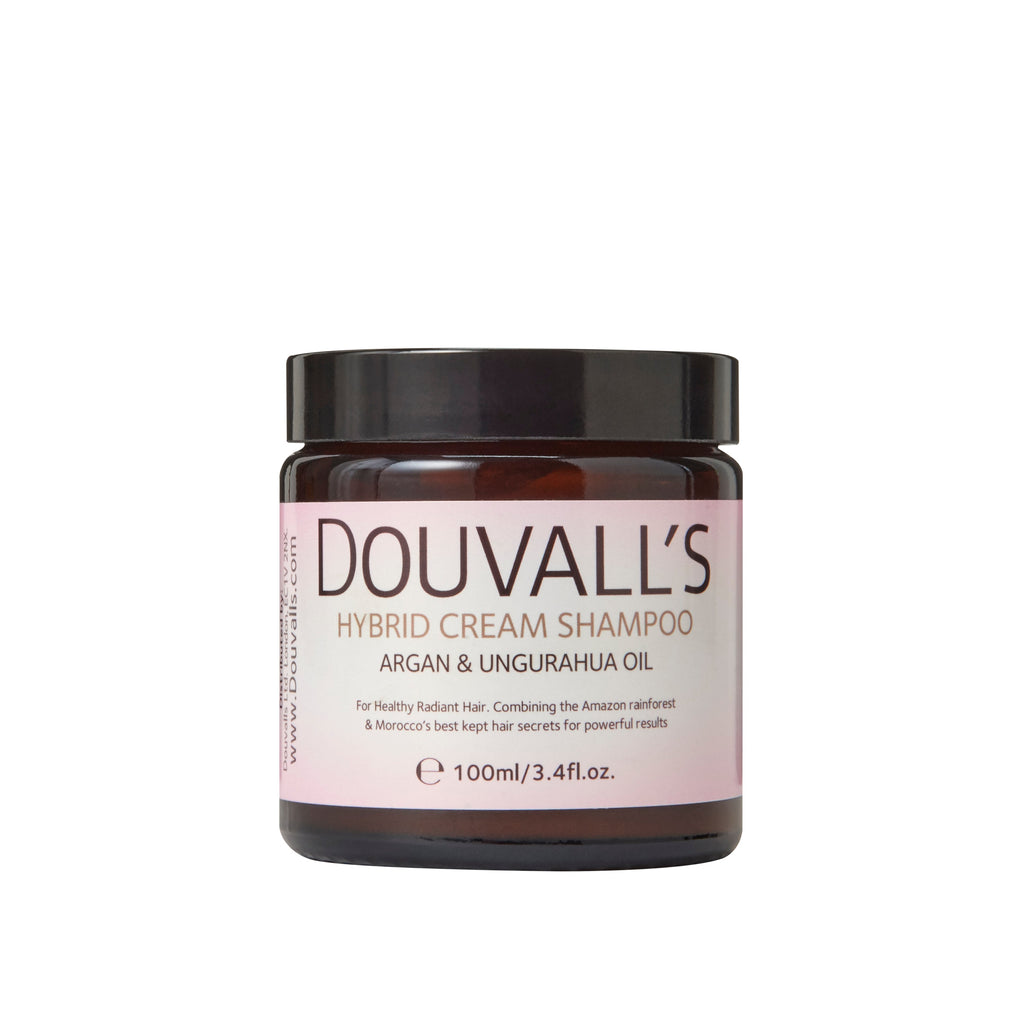 Argan Hybrid Cream Shampoo 100g Sulfate Free Natural