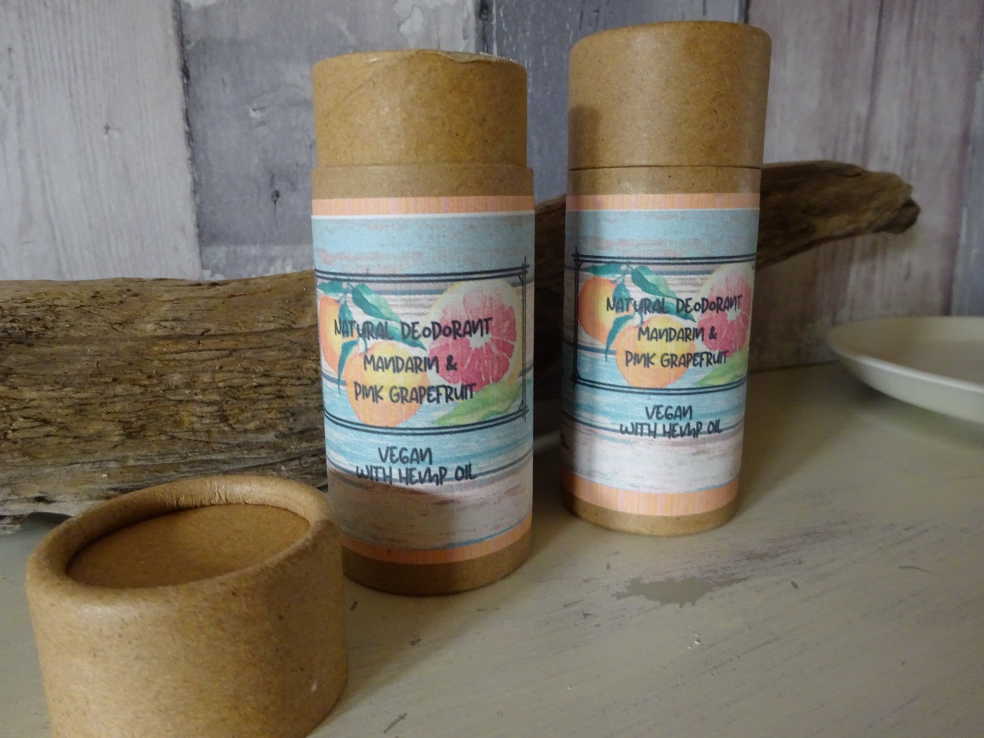 Natural Gentle Deodorant Grapefruit and Mandarin