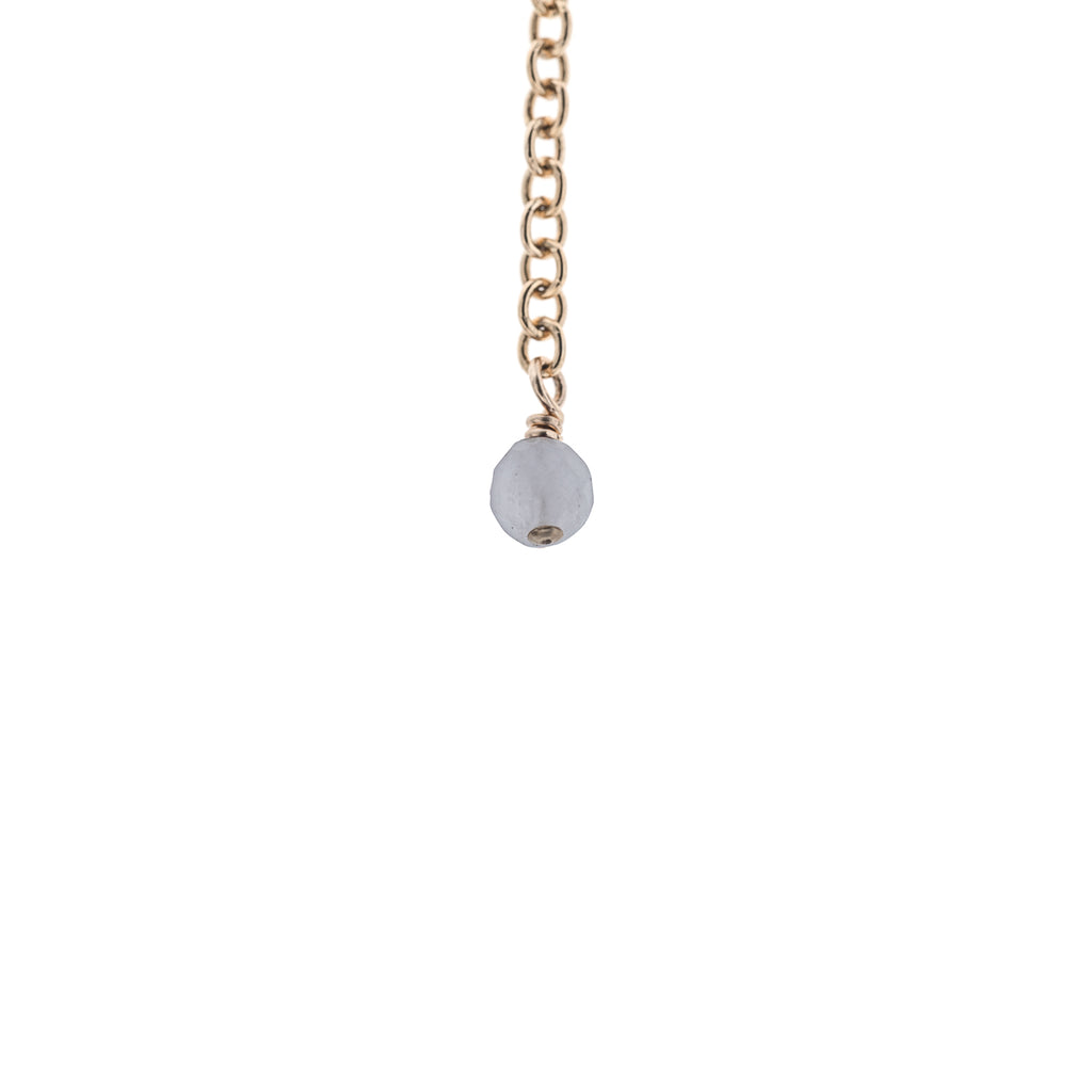 Elegant Adjustable Anklets with Semi-Precious Stones – Handmade in Estonia by New Vintage by Kriss at brixbailey.com