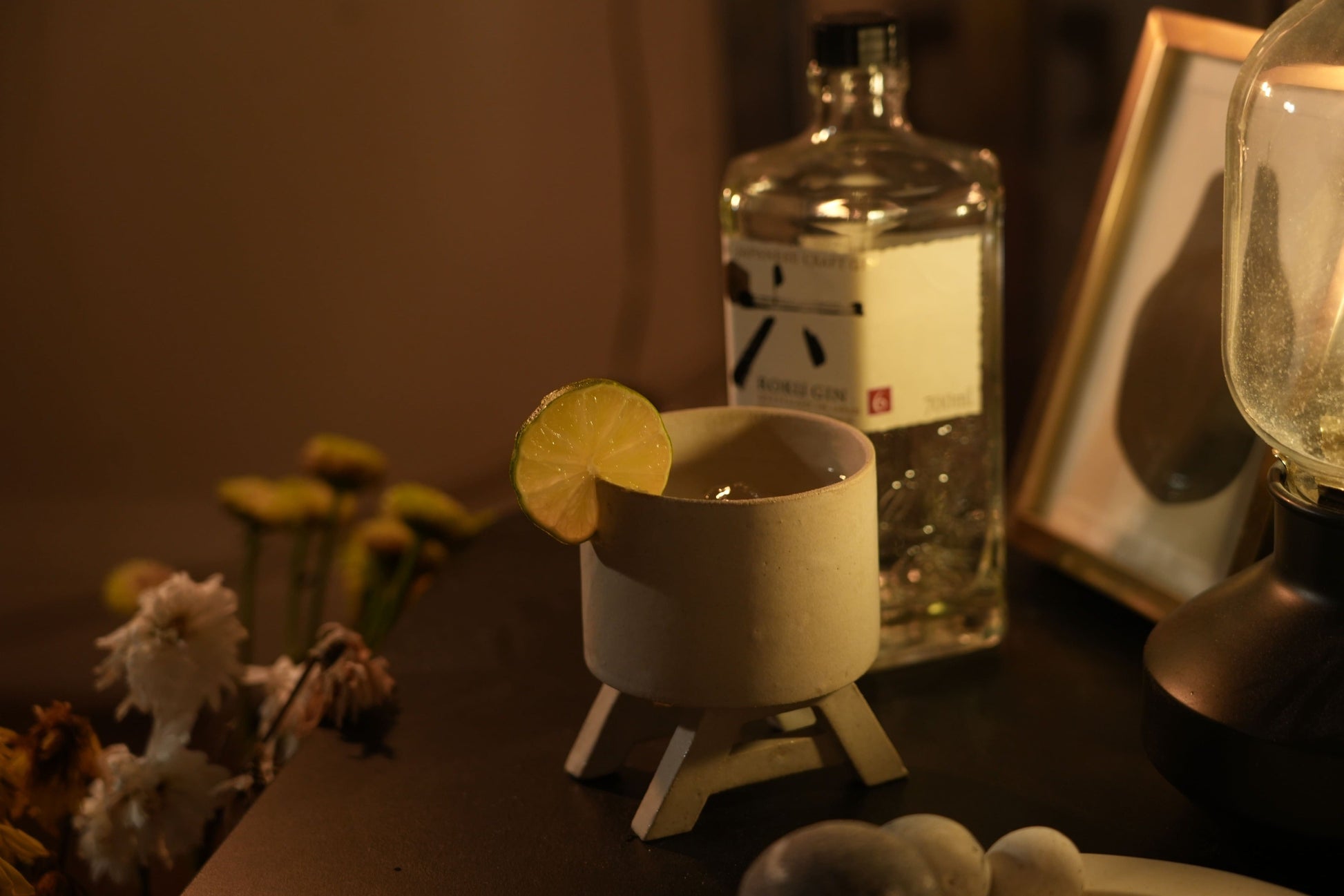 Chair Whisky Cup Handcrafted Porcelain