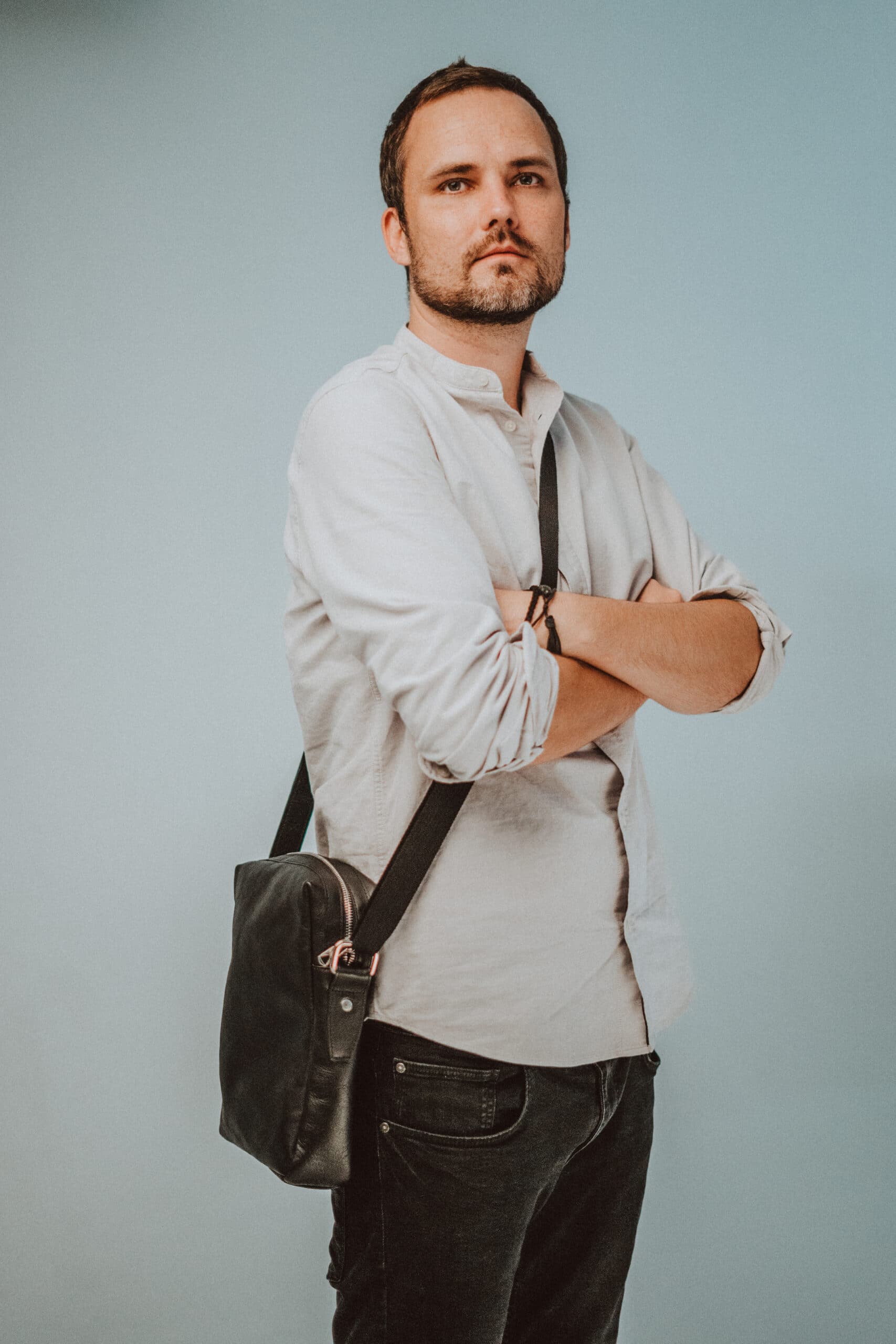 Handcrafted Estonian Leather Shoulder Bag – Durable & Stylish by Papillon at www.brixbailey.com
