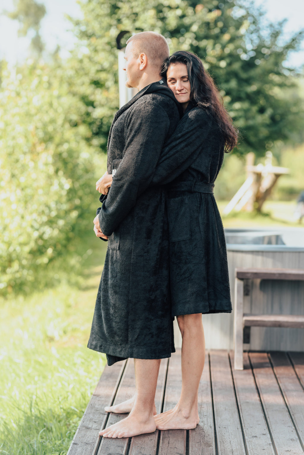 Luxurious Bamboo Terry Hooded Bathrobe – OEKO-TEX Certified by RÄTT at brixbailey.com