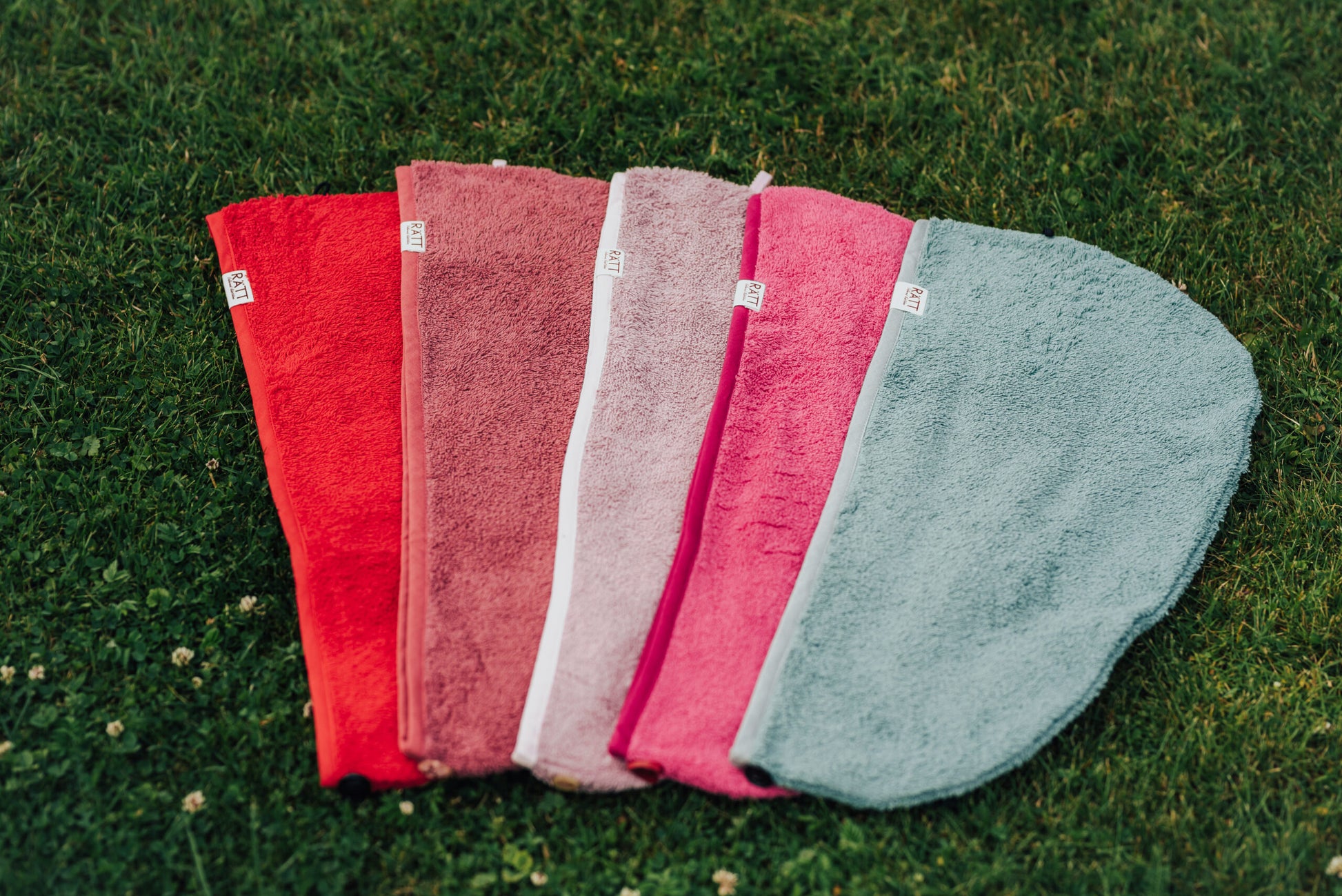 OEKO-TEX Cotton Hair Towel – Sauna Hat & Drying Towel in Various Colors by RÄTT at brixbailey.com
