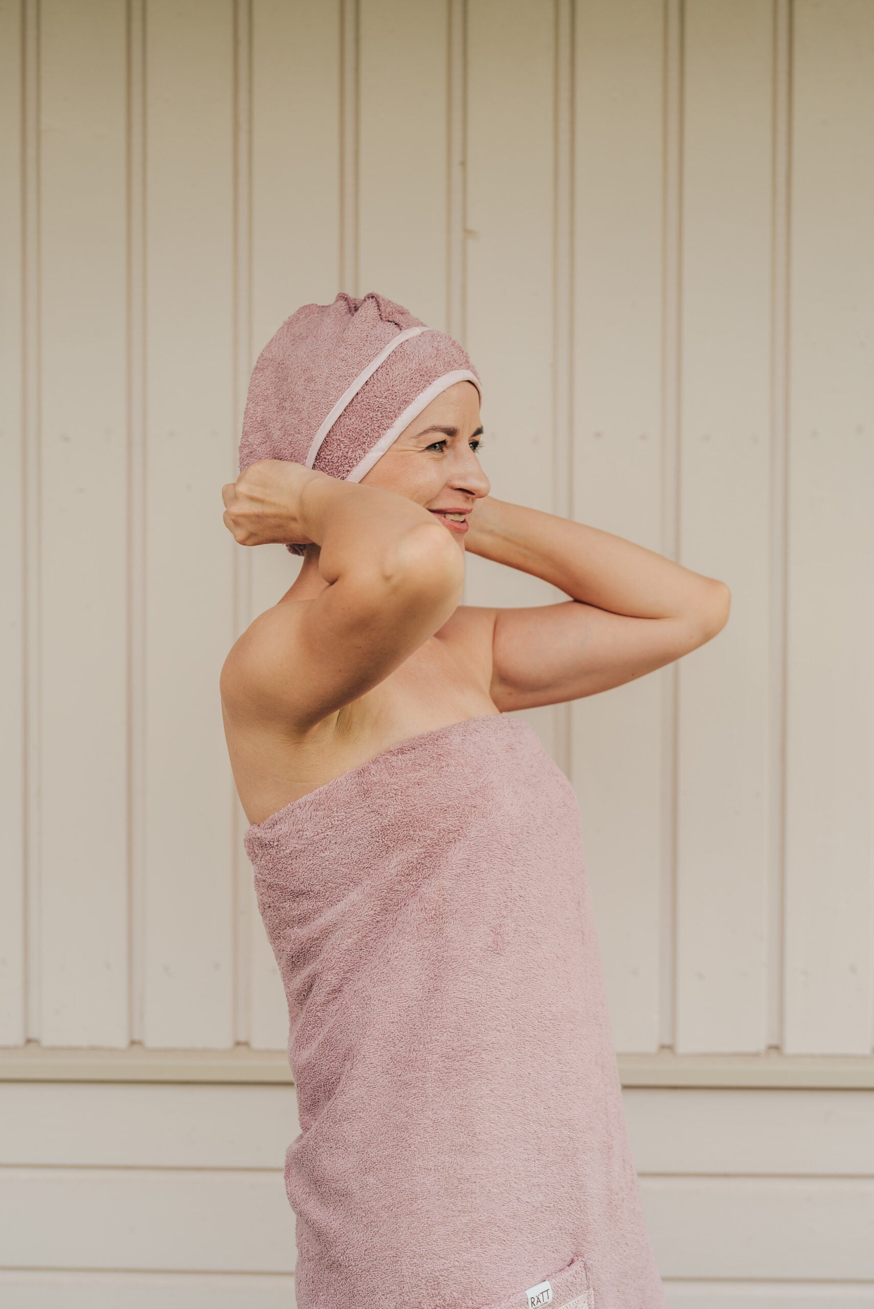 Luxurious Bamboo Terry Hair Wrap – Soft & Absorbent by RÄTT at brixbailey.com