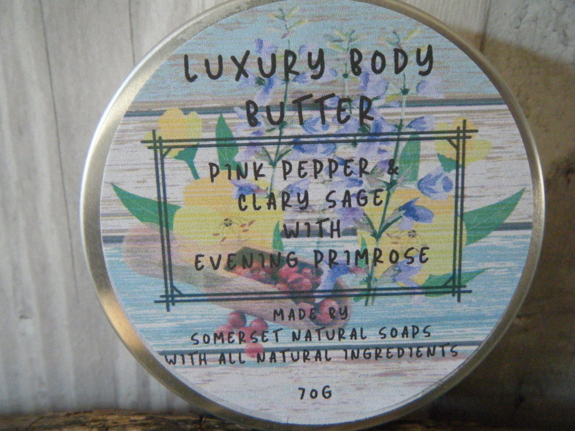 Pink Pepper and Clary Sage Luxury Body Butter