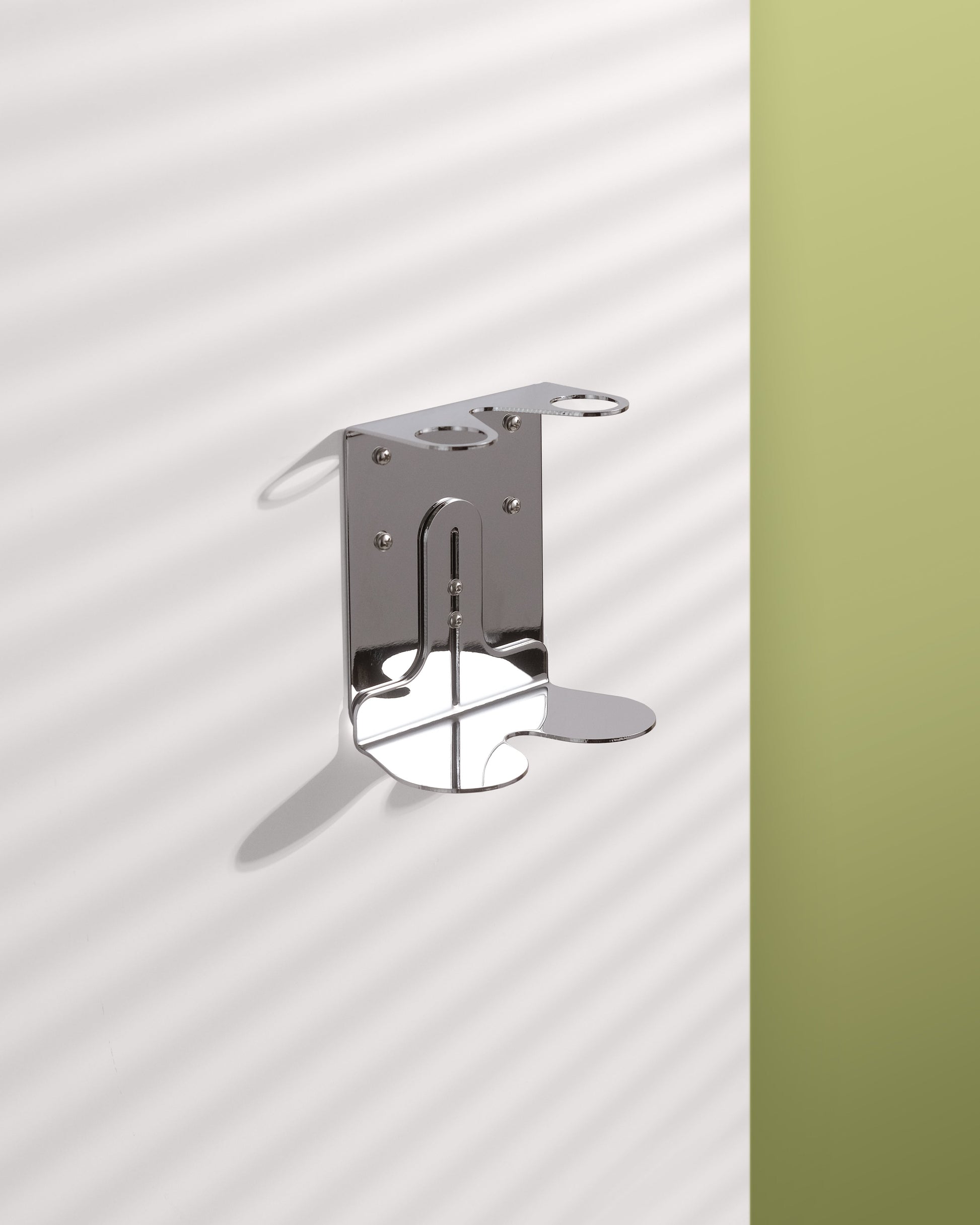 Chrome Double Soap Bottle Holder