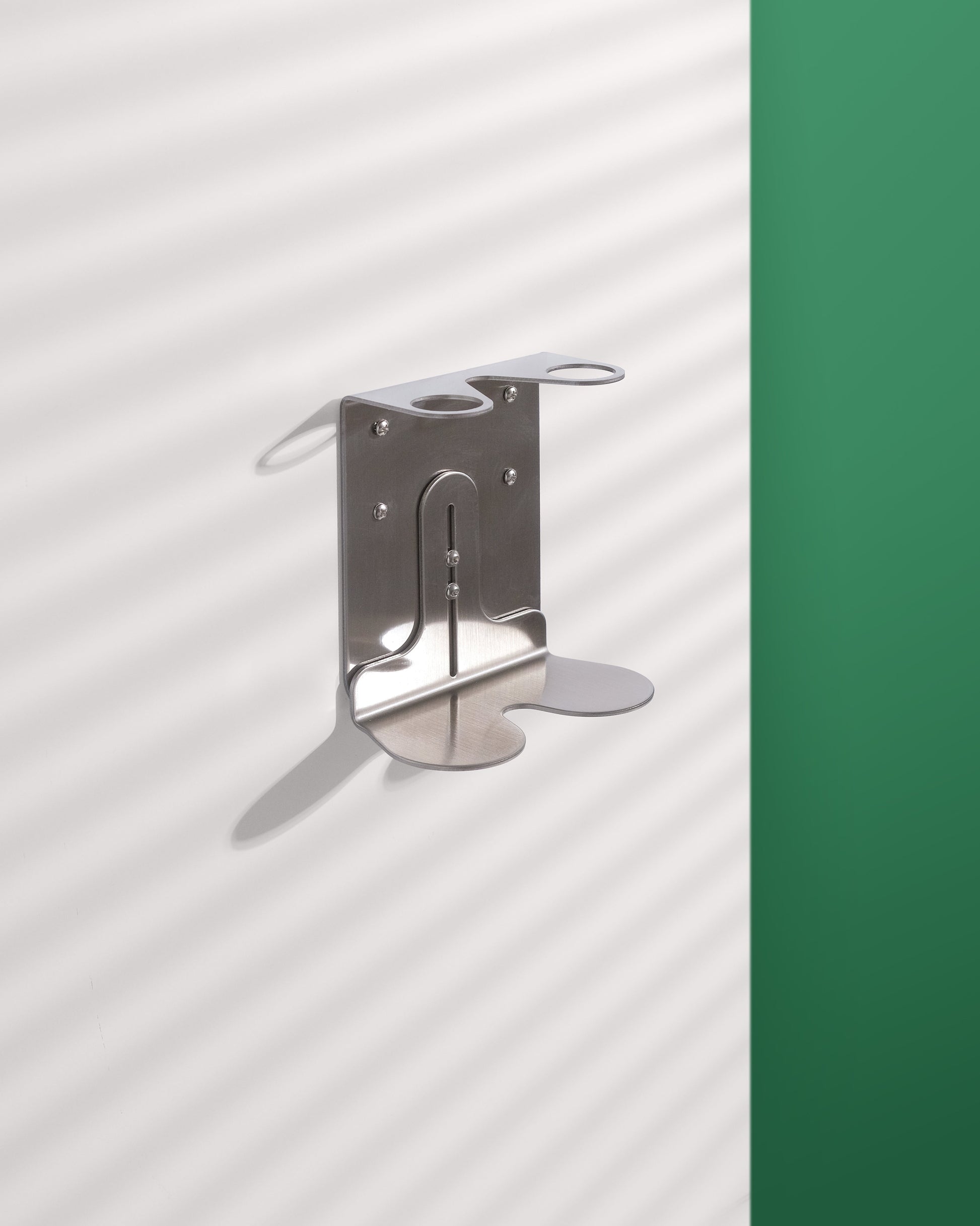 Double Nickel Bottle Holder for Bathrooms and Showers