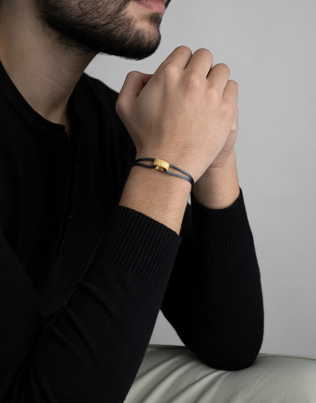 Golden Regent Cord Bracelet