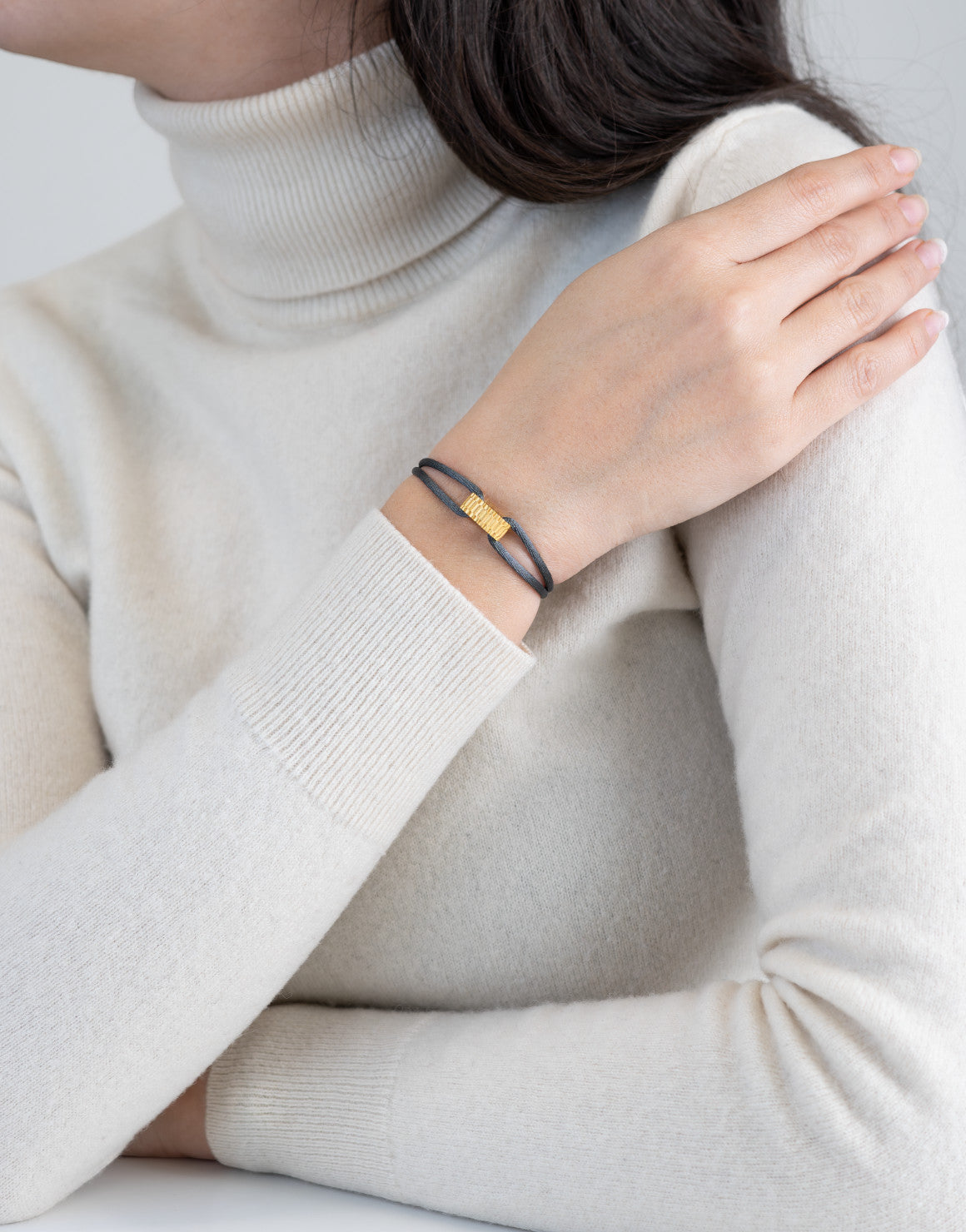 Golden Regent Cord Bracelet