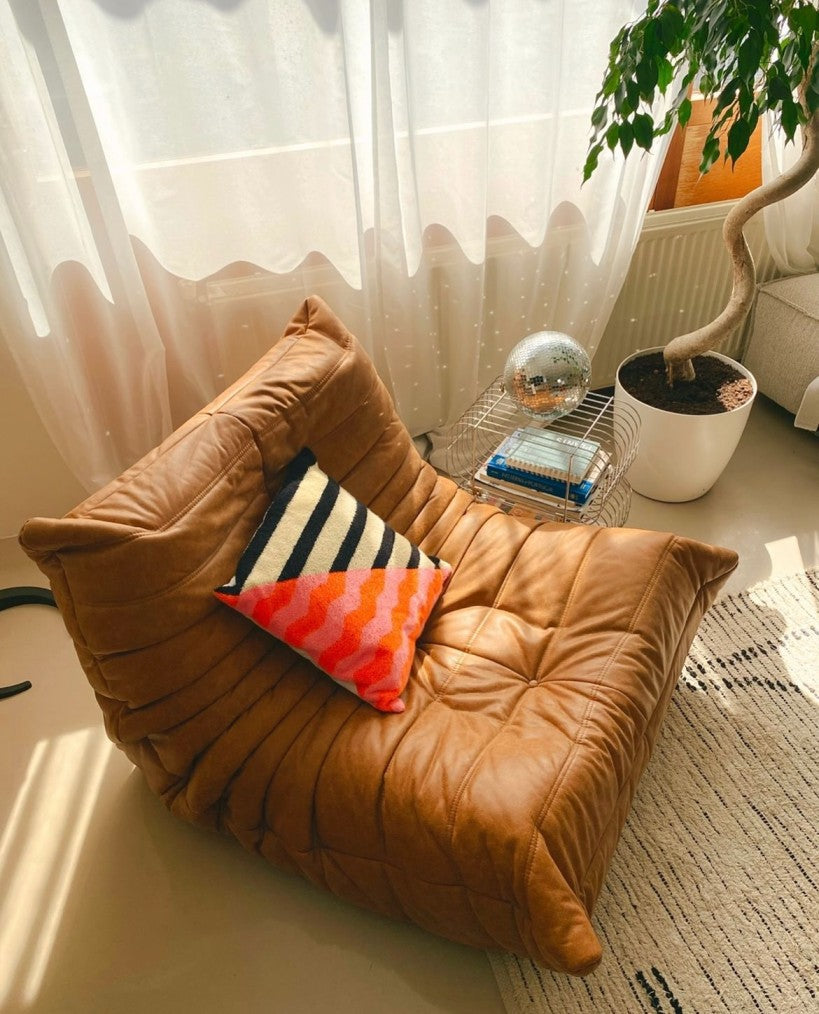 Deconstructed Tufted Cushion