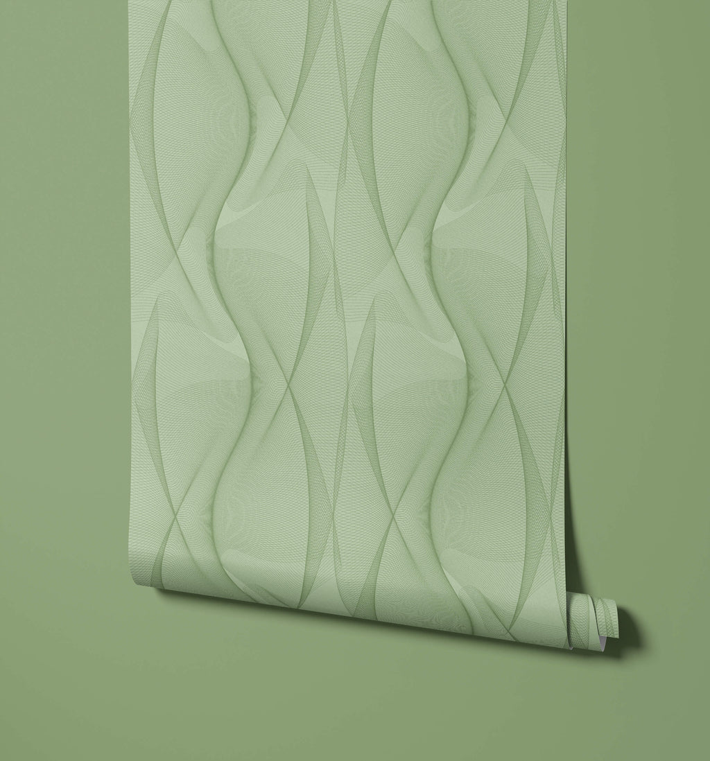 Delta Abstract Gear Pattern Wallpaper