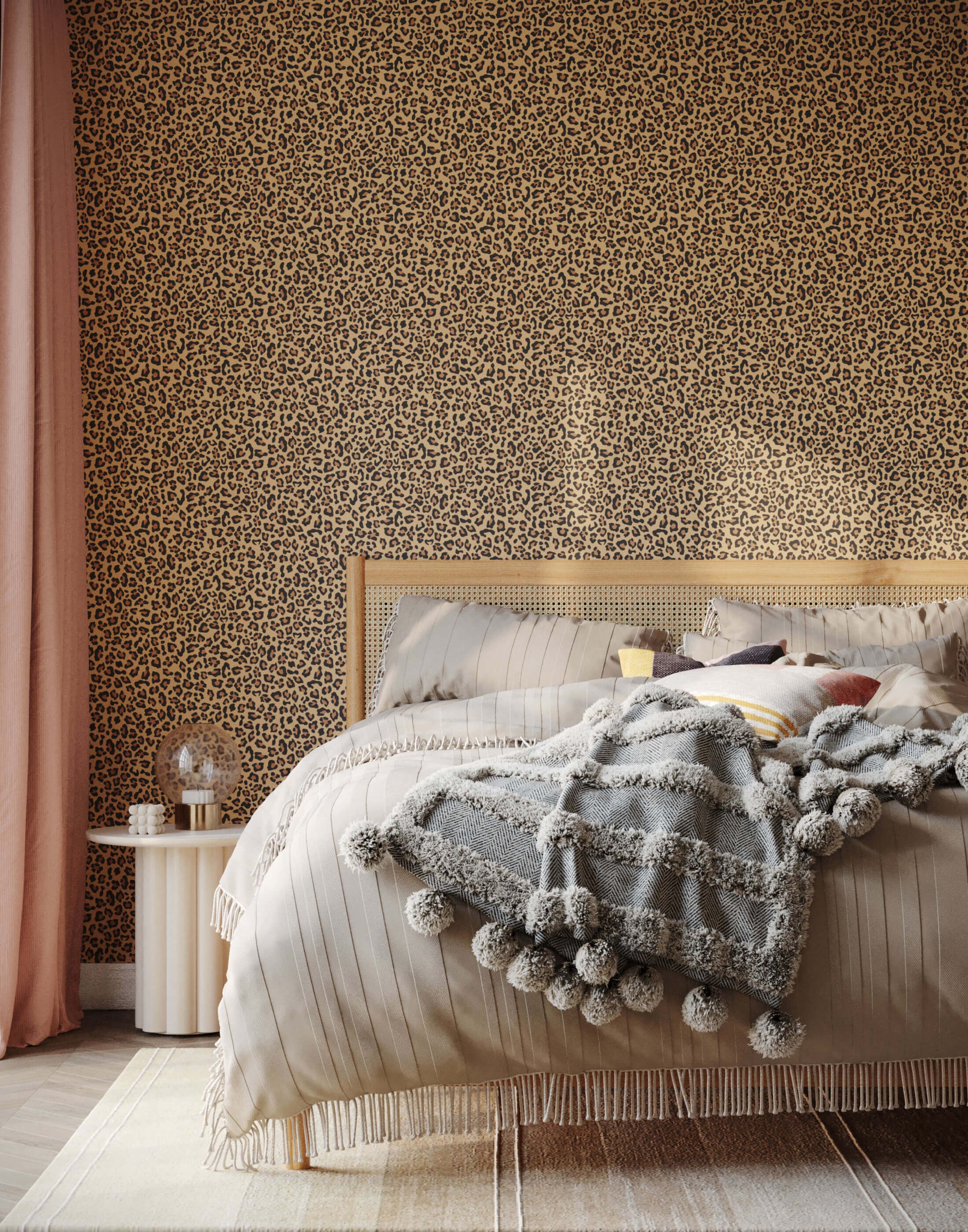 Diego Leopard Print Wallpaper
