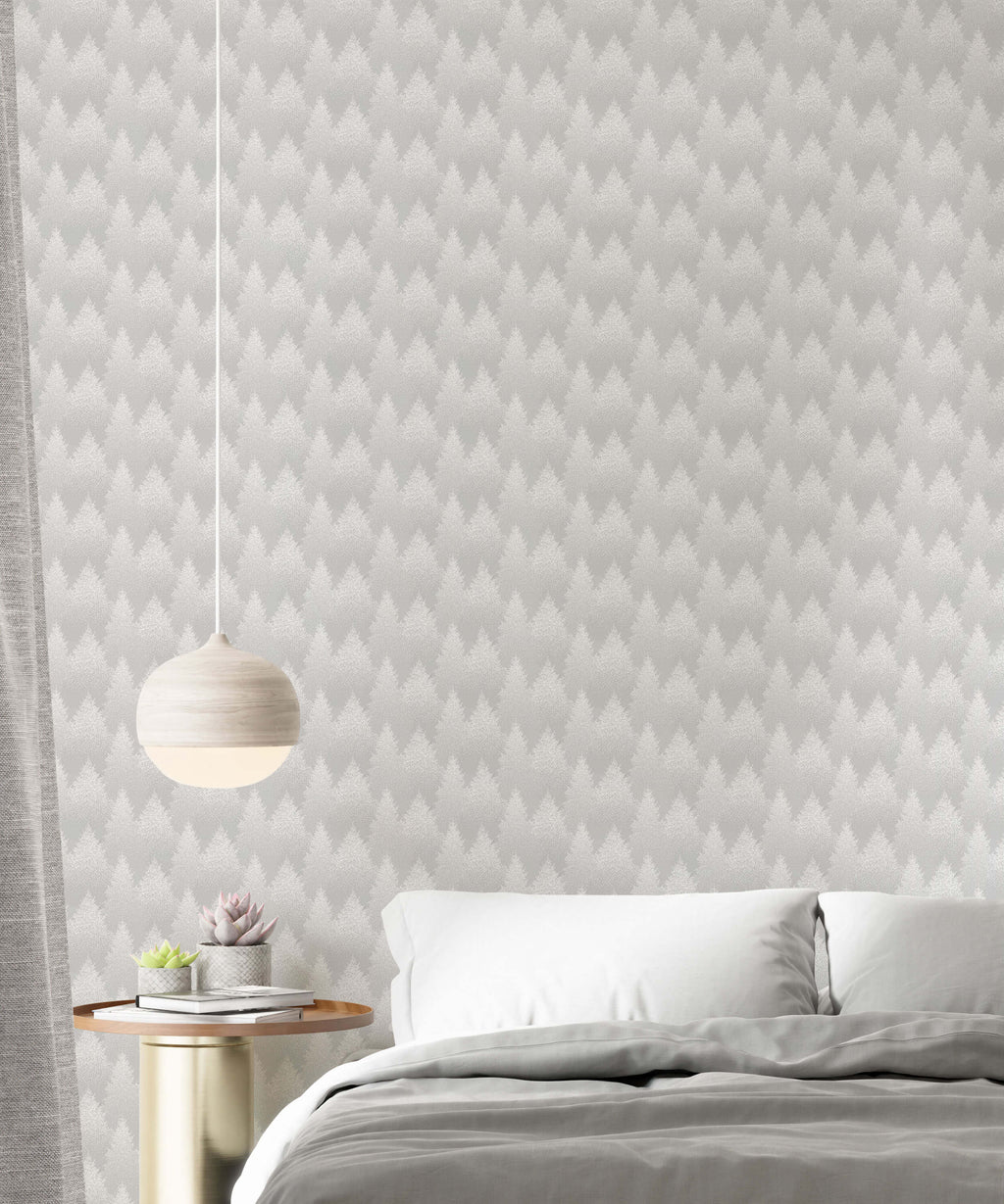 Dotty Dotwork Forest Wallpaper