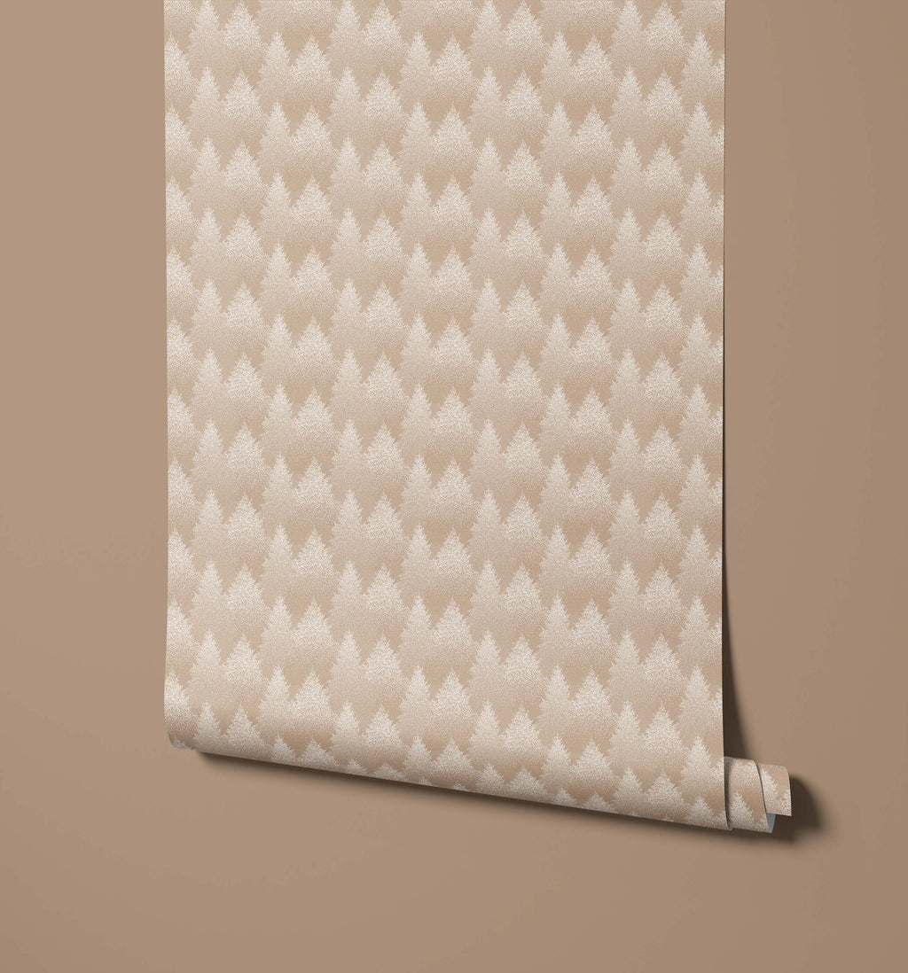 Dotty Dotwork Forest Wallpaper