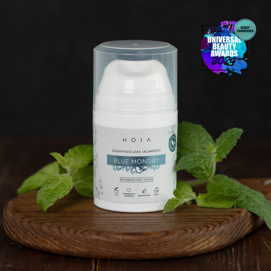 Fast-Absorbing Foot Cream with Shea Butter & Seaweed – Hydrates & Revitalizes by HOIA at www.brixbailey.com