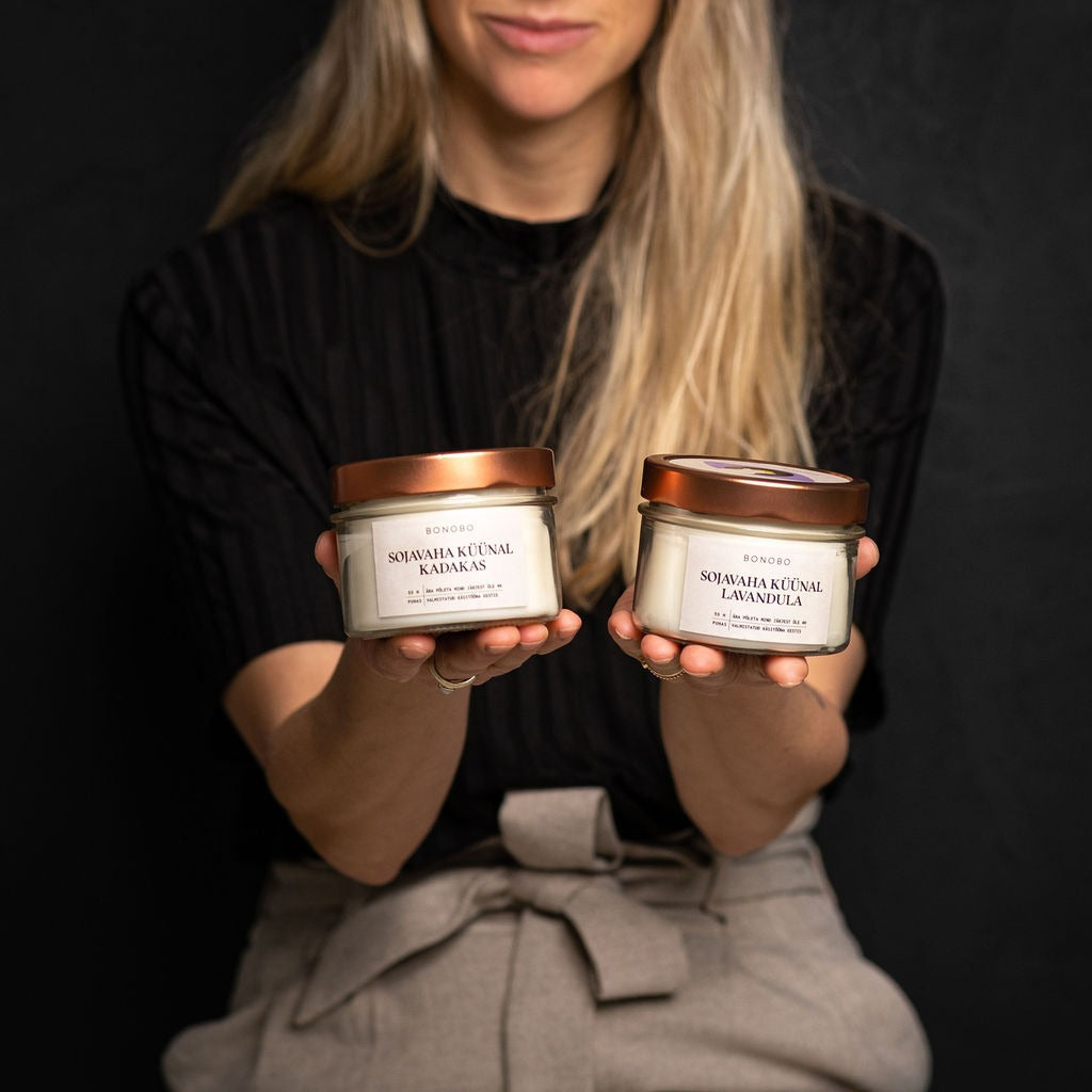Bonobo's Lemongrass Soy Candles – Eco-Friendly & Natural Aroma by BONOBO at www.brixbailey.com