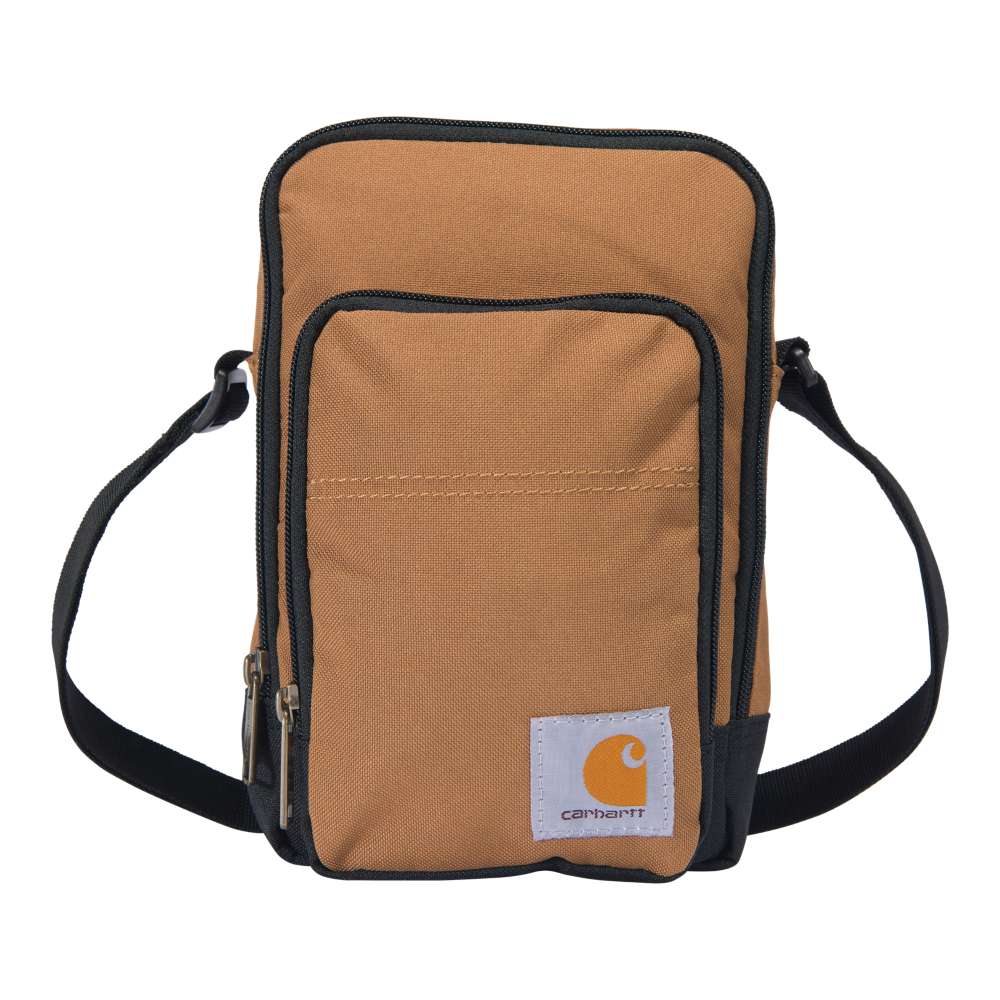 Crossbody Zip Bag with Water Repellent Finish