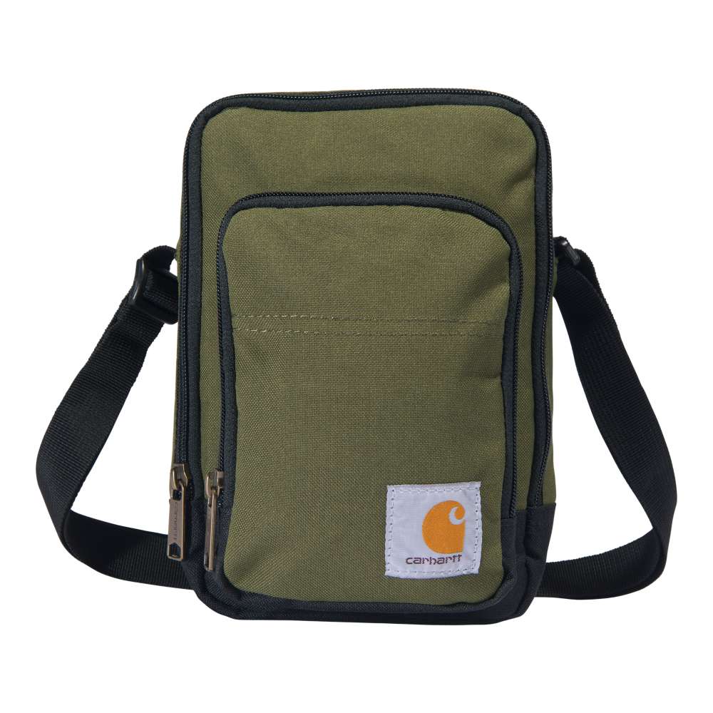 Crossbody Zip Bag with Water Repellent Finish