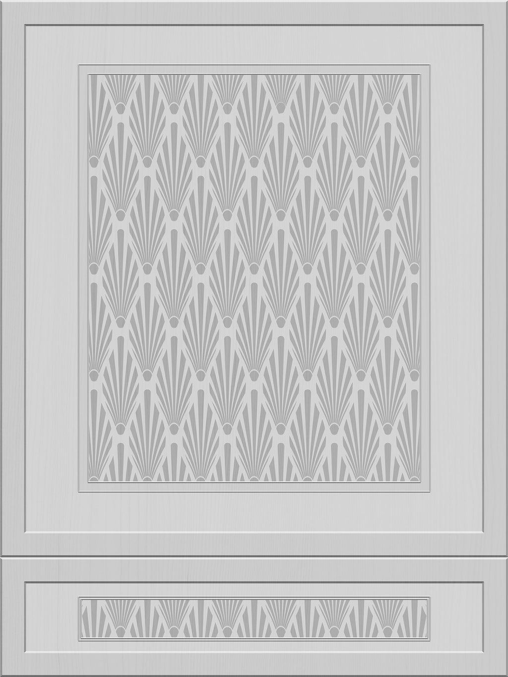 Ecclestone 3D Wood Panelling Wallpaper with Art Deco Pattern