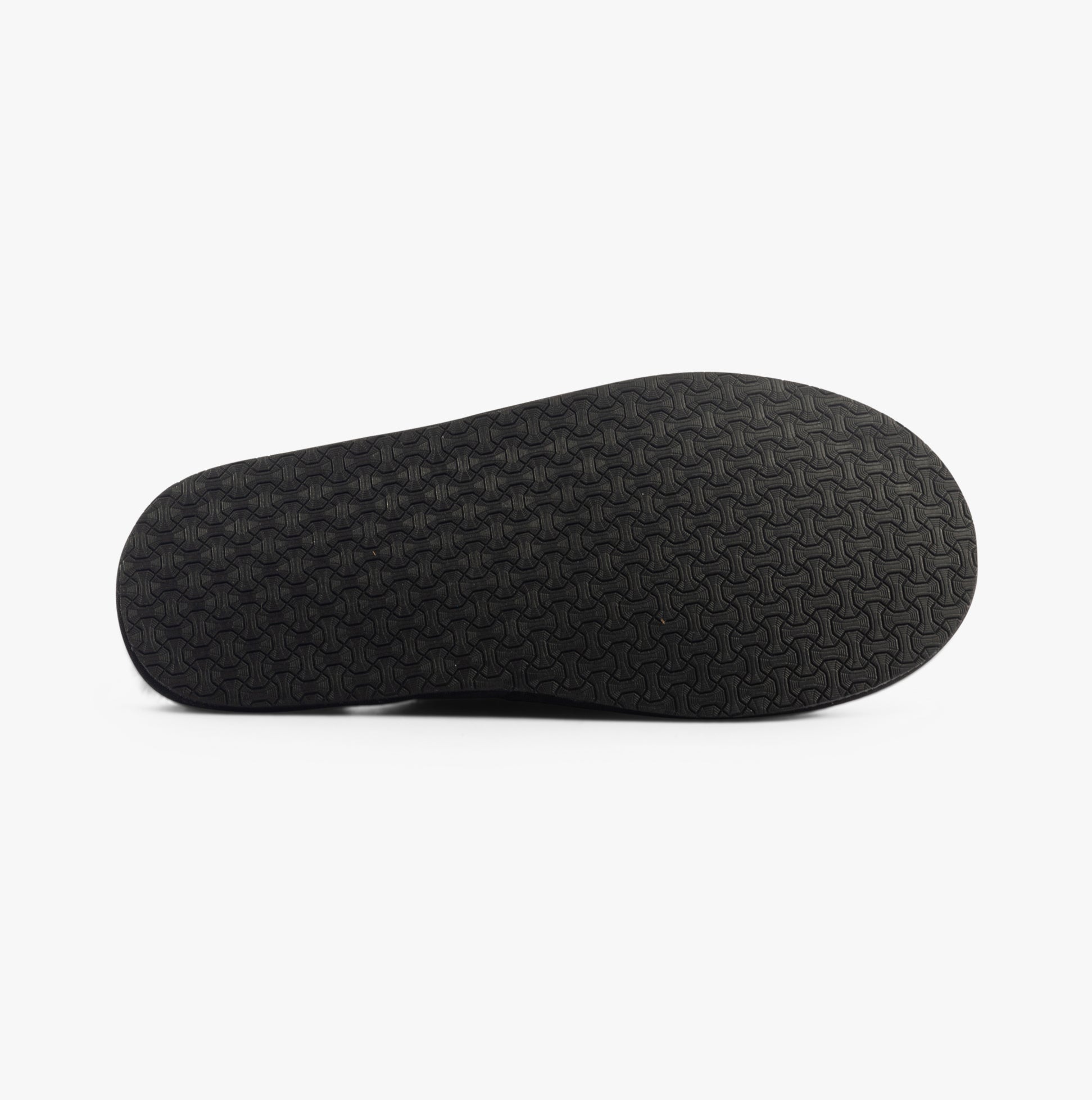 Mens Sheepskin Slippers in Black
