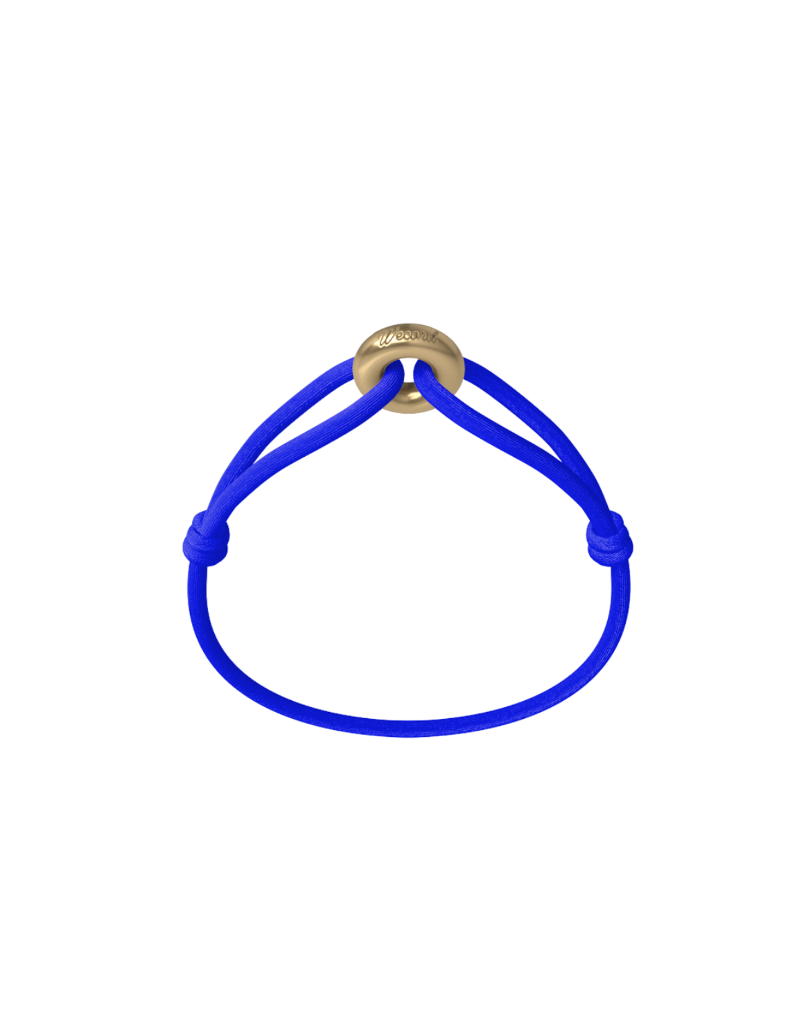 Golden Cord Bracelet Handcrafted in Sterling Silver