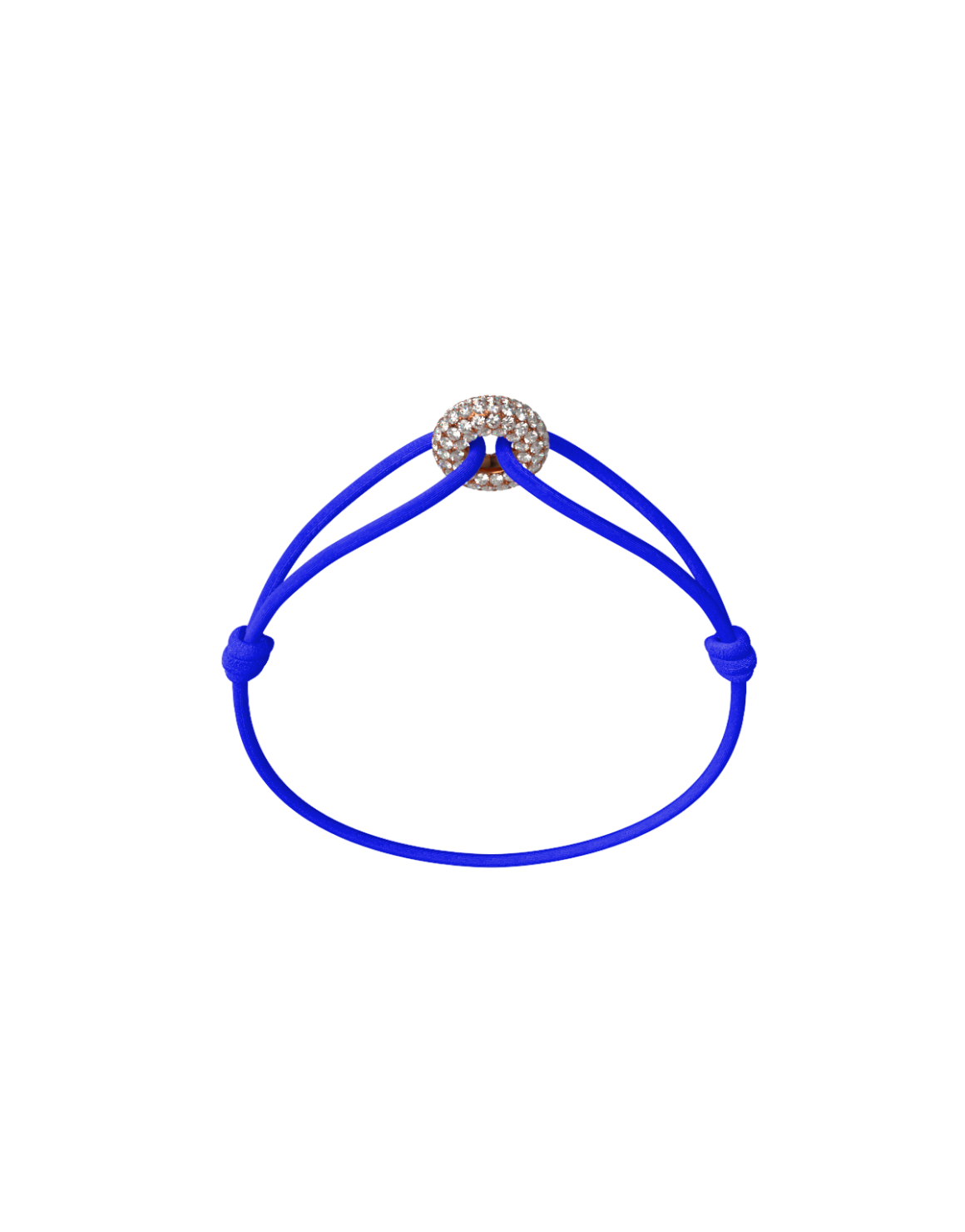 Mini Rose Soho Pave Cord Bracelet
