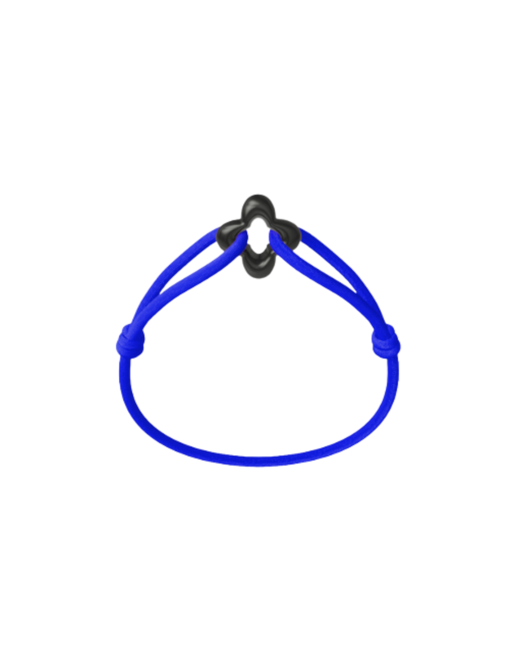 Black Clover Onyx Cord Bracelet