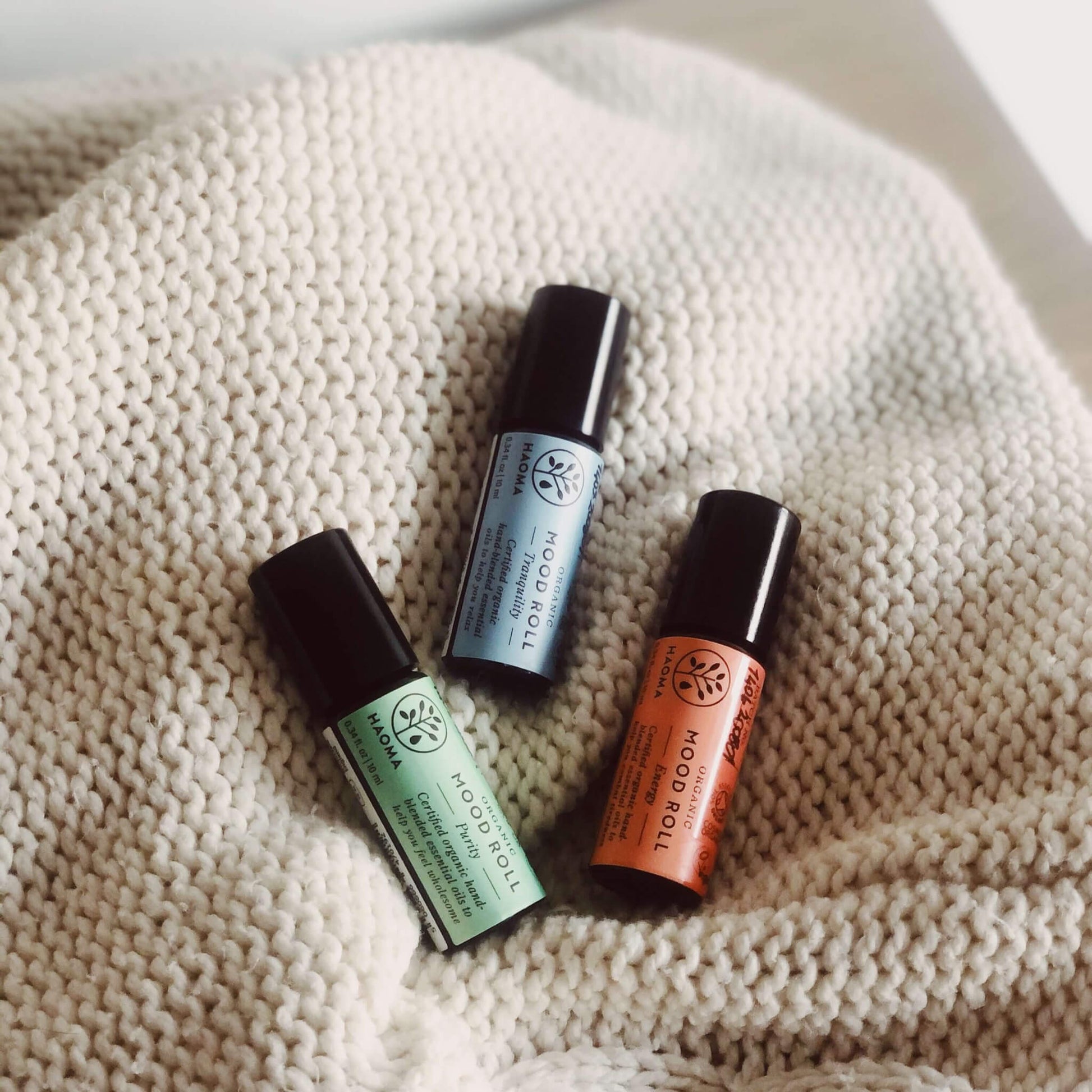Organic Mood Roll for Calm and Relaxation