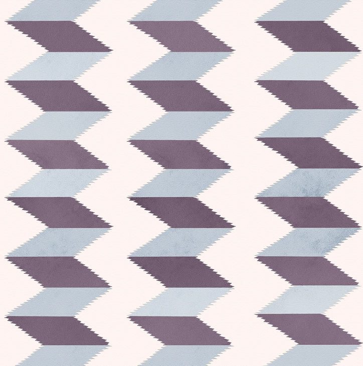 Escher Stripe Ombre De Lune Wallpaper