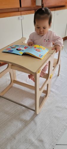 STEP'n'SIT® Helper Tower – Montessori Inspired 2-in-1 Design by Ette Tete at www.brixbailey.com