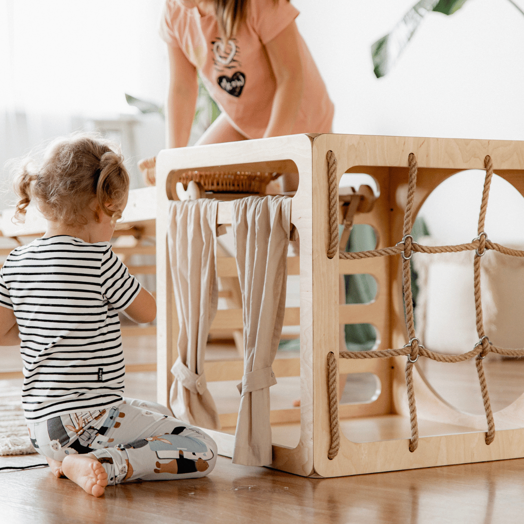 CUBITRI Climbing Play Cube - Inspired by Emmi Pikler for Boundless Fun & Development by Ette Tete at www.brixbailey.com