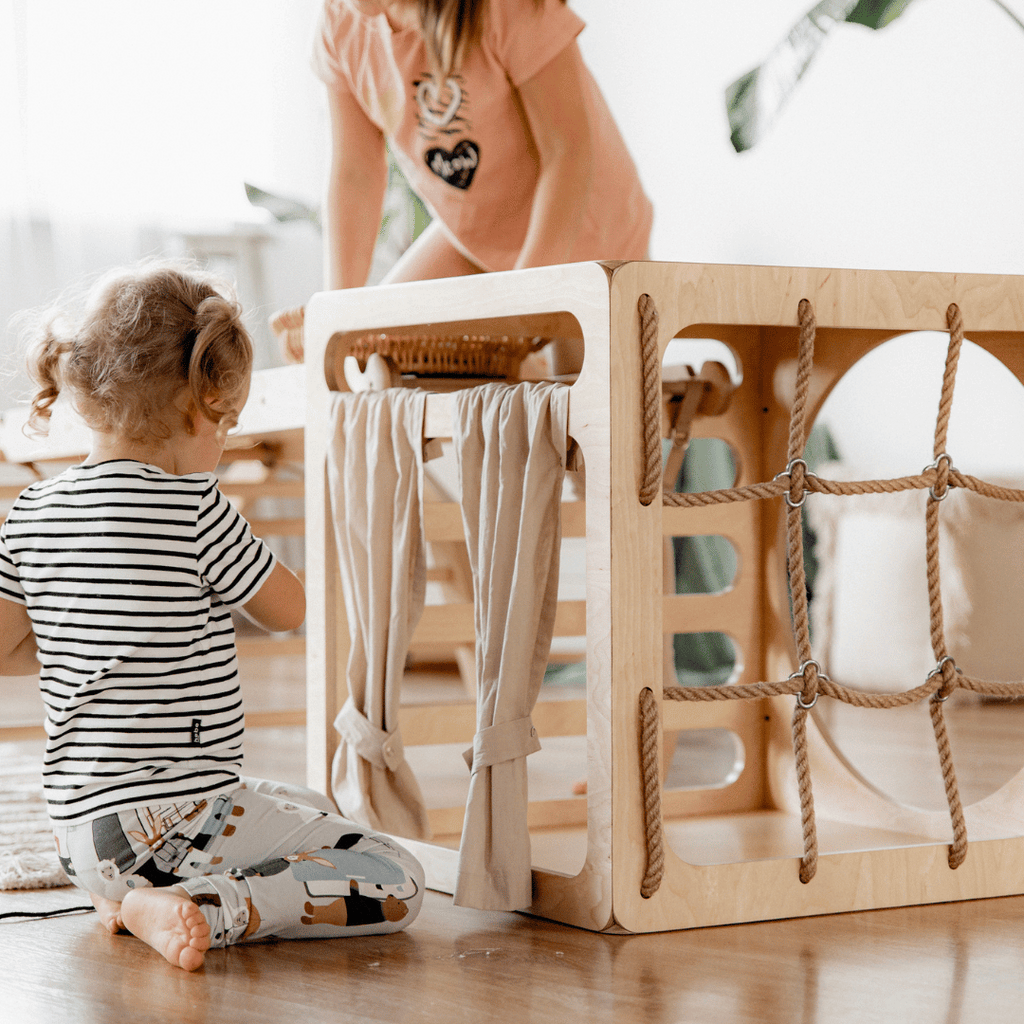 CUBITRI Ultimate Climbing Play Cube - Inspired by Emmi Pikler for Imaginative & Active Play by Ette Tete at www.brixbailey.com