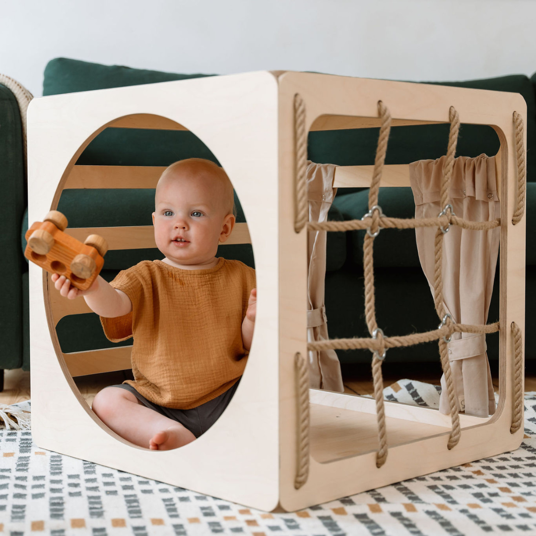 CUBITRI Ultimate Climbing Play Cube - Inspired by Emmi Pikler for Creative & Active Play by Ette Tete at www.brixbailey.com