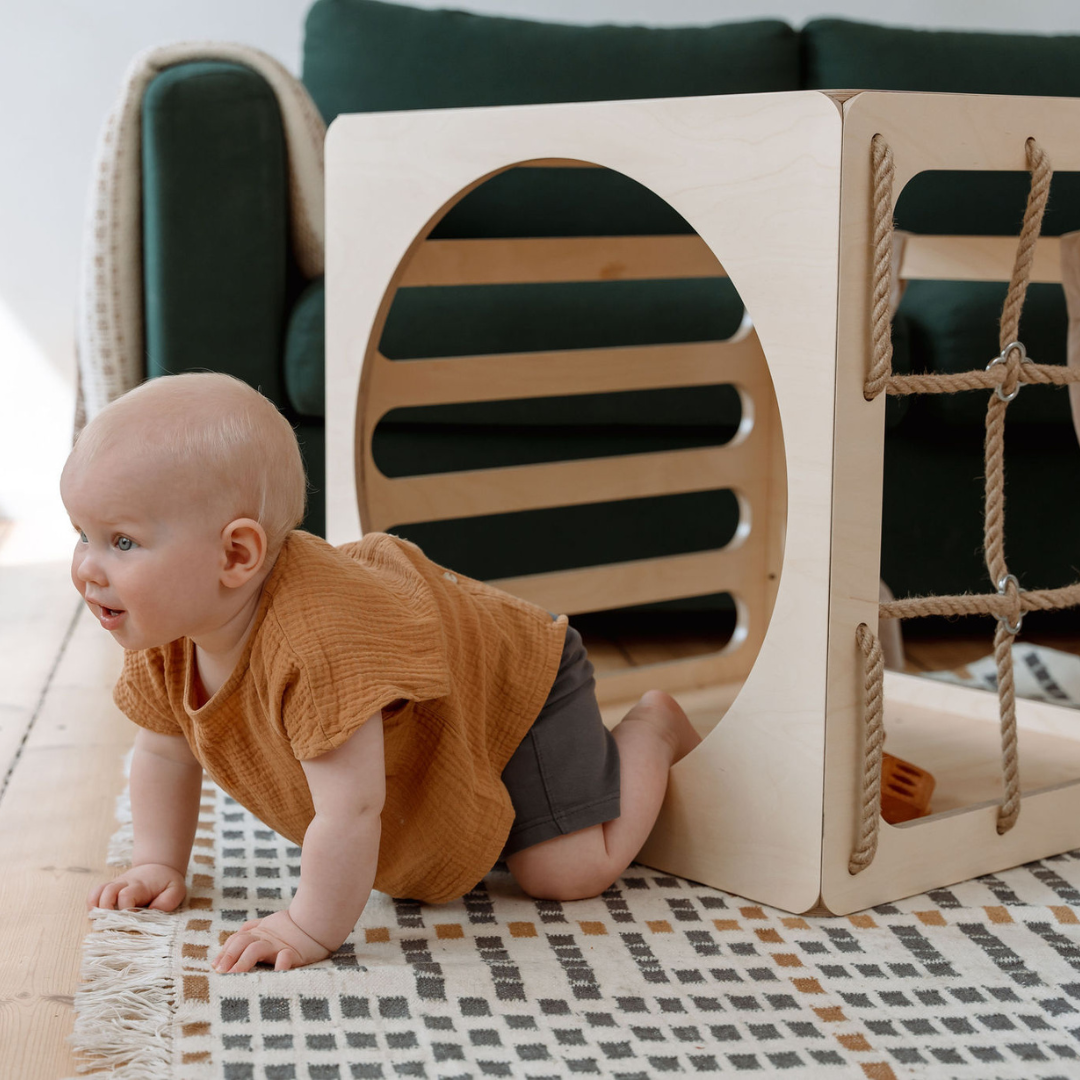 CUBITRI Ultimate Climbing Play Cube - Inspire Active Play & Imagination with Pikler Inspired Design by Ette Tete at www.brixbailey.com